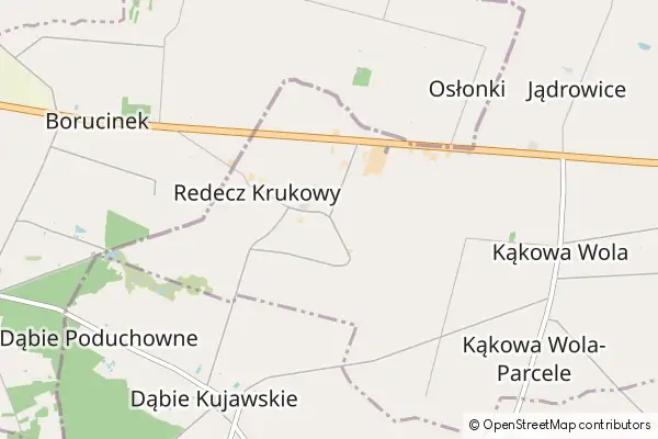 Mapa Redecz Krukowy