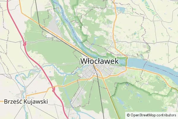 Mapa Włocławek