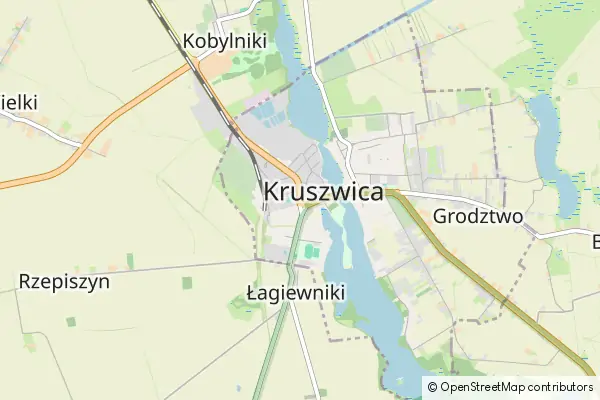 Mapa Kruszwica