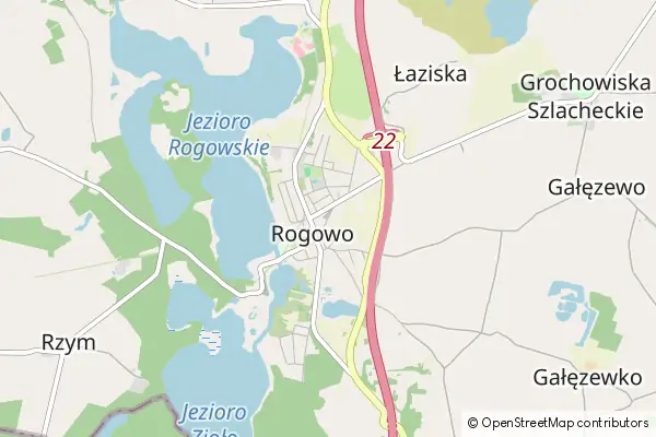 Mapa Rogowo