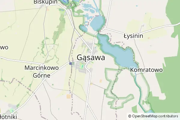 Mapa Gąsawa