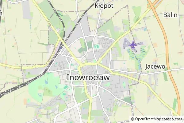 Mapa Inowrocław