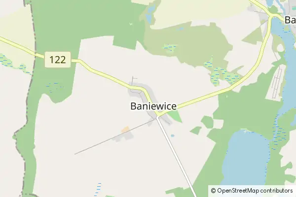 Mapa Baniewice