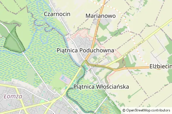 Mapa Piątnica