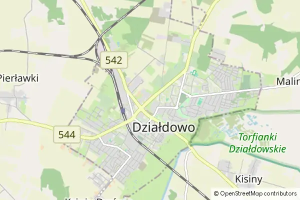 Mapa Działdowo