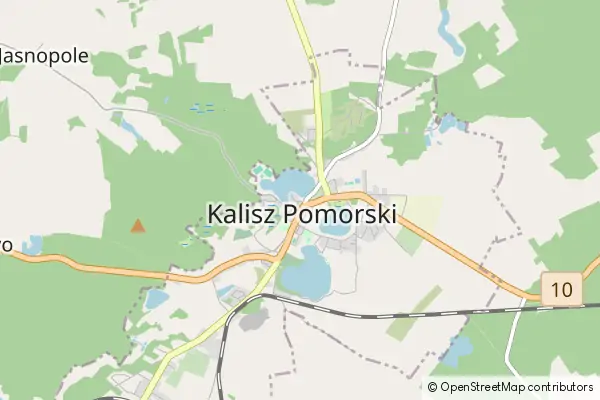 Mapa Kalisz Pomorski