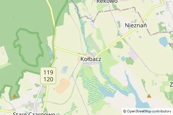 Mapa Kołbacz