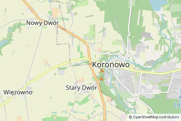 Mapa Koronowo