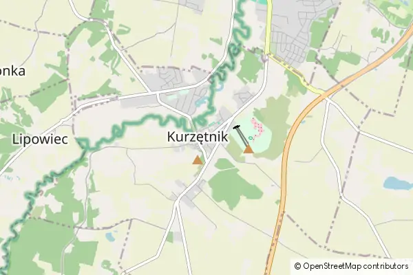 Mapa Kurzętnik