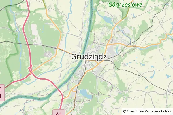 Mapa Grudziądz