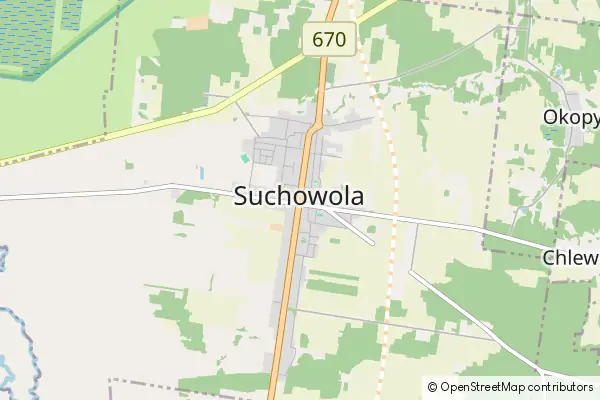 Mapa Suchowola