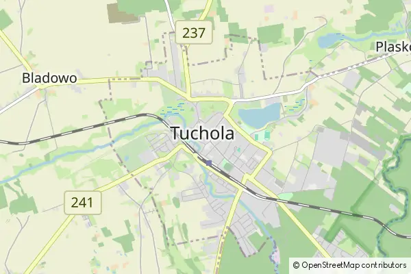 Mapa Tuchola