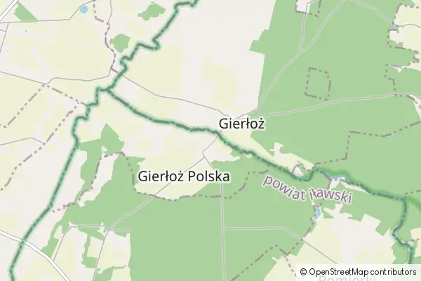 Mapa Gierłoż