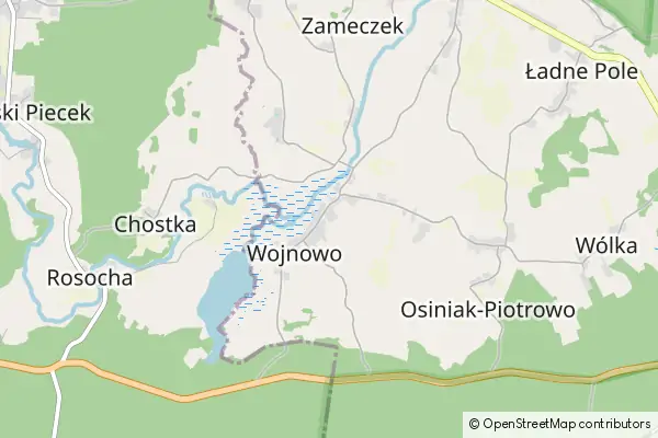 Mapa Wojnowo