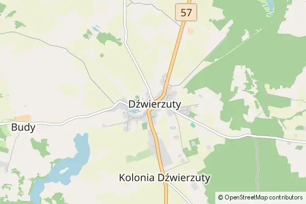 Mapa Dźwierzuty