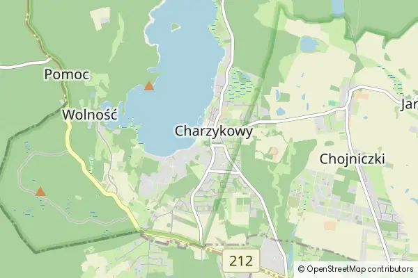 Mapa Charzykowy