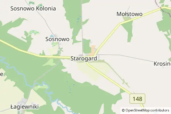 Mapa Starogard