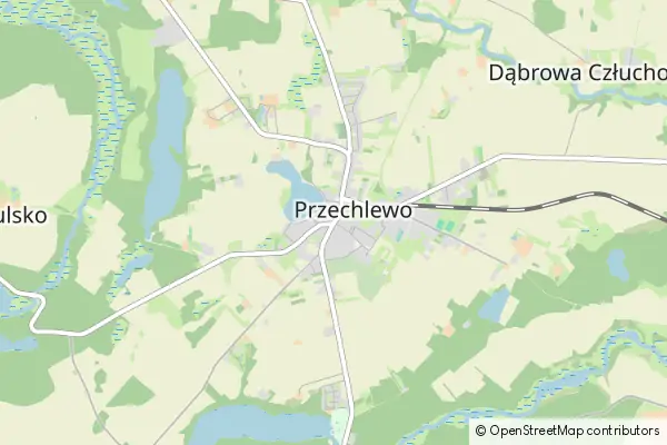 Mapa Przechlewo