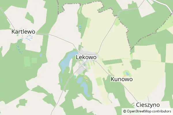 Mapa Lekowo