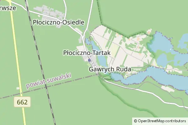 Mapa Płociczno-Tartak