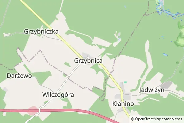 Mapa Grzybnica