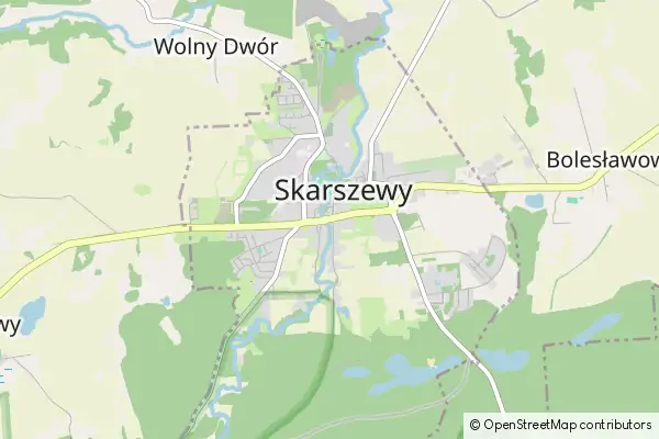 Mapa Skarszewy