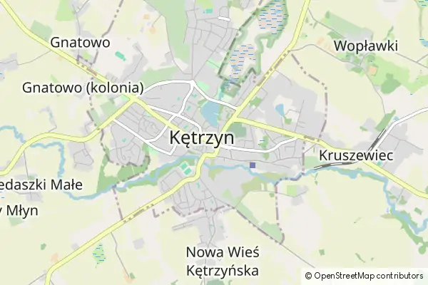 Mapa Kętrzyn