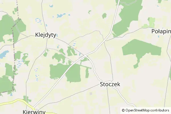 Mapa Stoczek Klasztorny