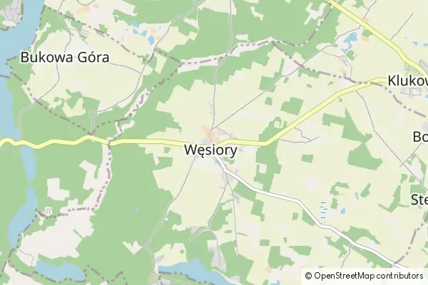 Mapa Węsiory