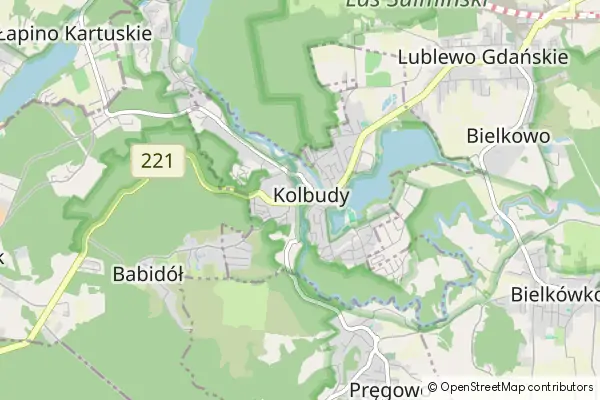 Mapa Kolbudy