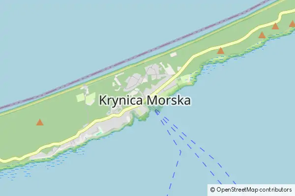 Mapa Krynica Morska