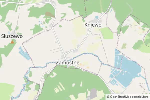 Mapa Kniewo