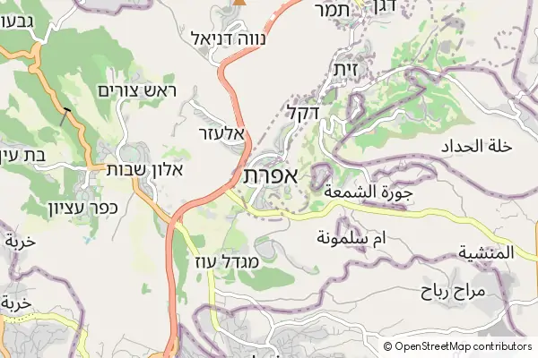 Mapa Efrat