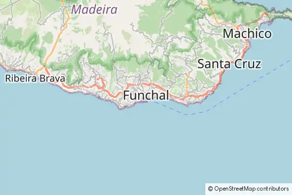 Mapa Funchal