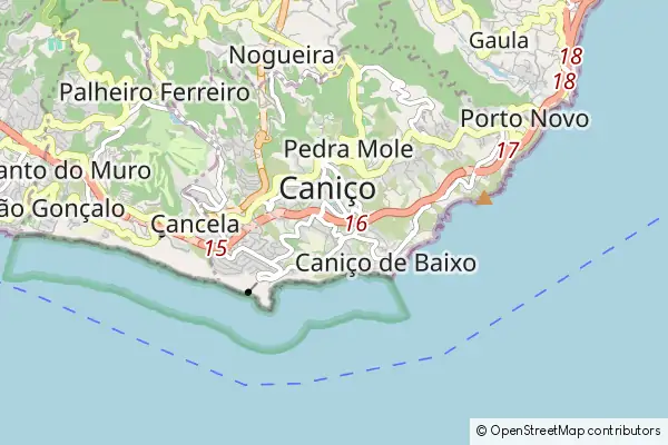 Mapa Caniço