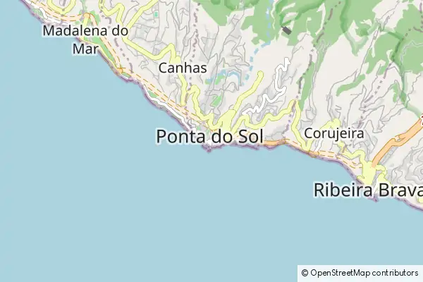 Mapa Ponta do Sol