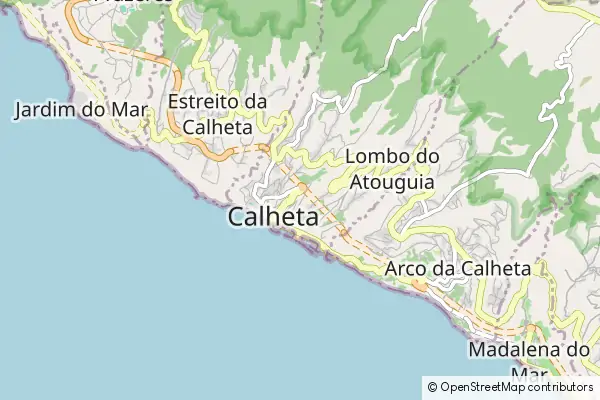 Mapa Calheta