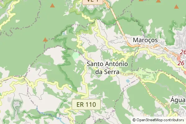 Mapa Santo da Serra