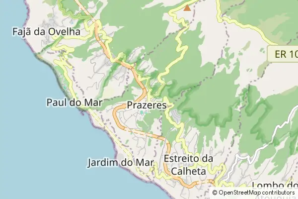 Mapa Prazeres