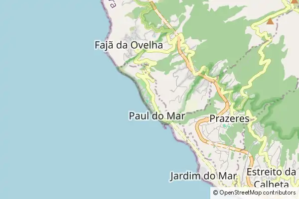 Mapa Paul do Mar