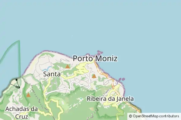 Mapa Porto Moniz