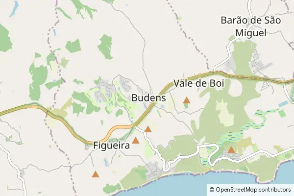 Mapa Budens