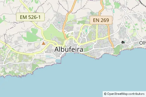 Mapa Albufeira