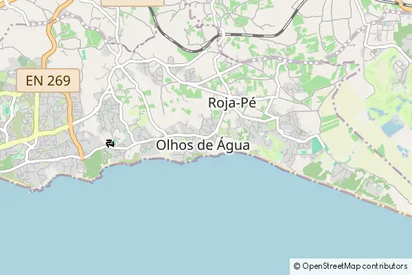 Mapa Olhos de Água