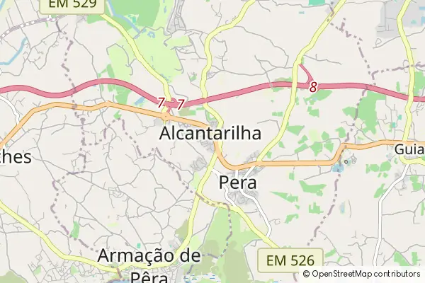 Mapa Alcantarilha