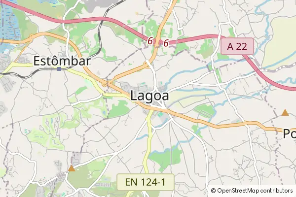 Mapa Lagoa
