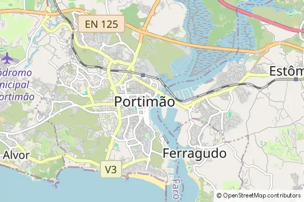 Mapa Portimão