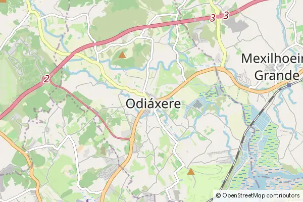 Mapa Odiáxere