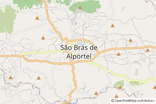 Mapa São Brás de Alportel
