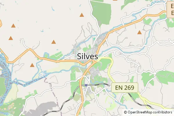 Mapa Silves